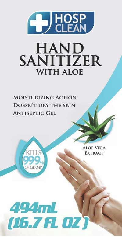 494 mL Ndc: 79868-300-02 (Pdp Hosp Clean Hand Sanitizer With Aloe 494ml)